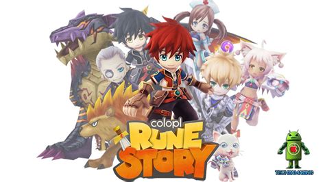  Colopl Rune Story：スマホで楽しめる奥深いファンタジーRPG！