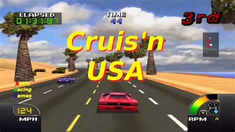  Cruis’n USA: アメリカを爆走する、ノスタルジックなレーシング体験！