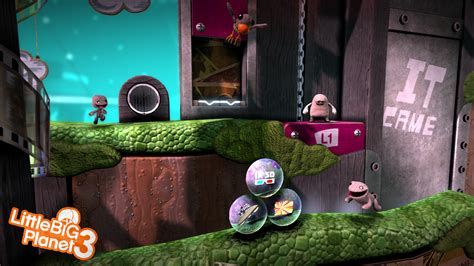  Little Big Planet 3:  想像力を解き放つ、愉快なプラットフォームアドベンチャー！